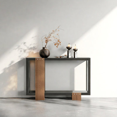 Retro Minimalist Practical Art Console Table