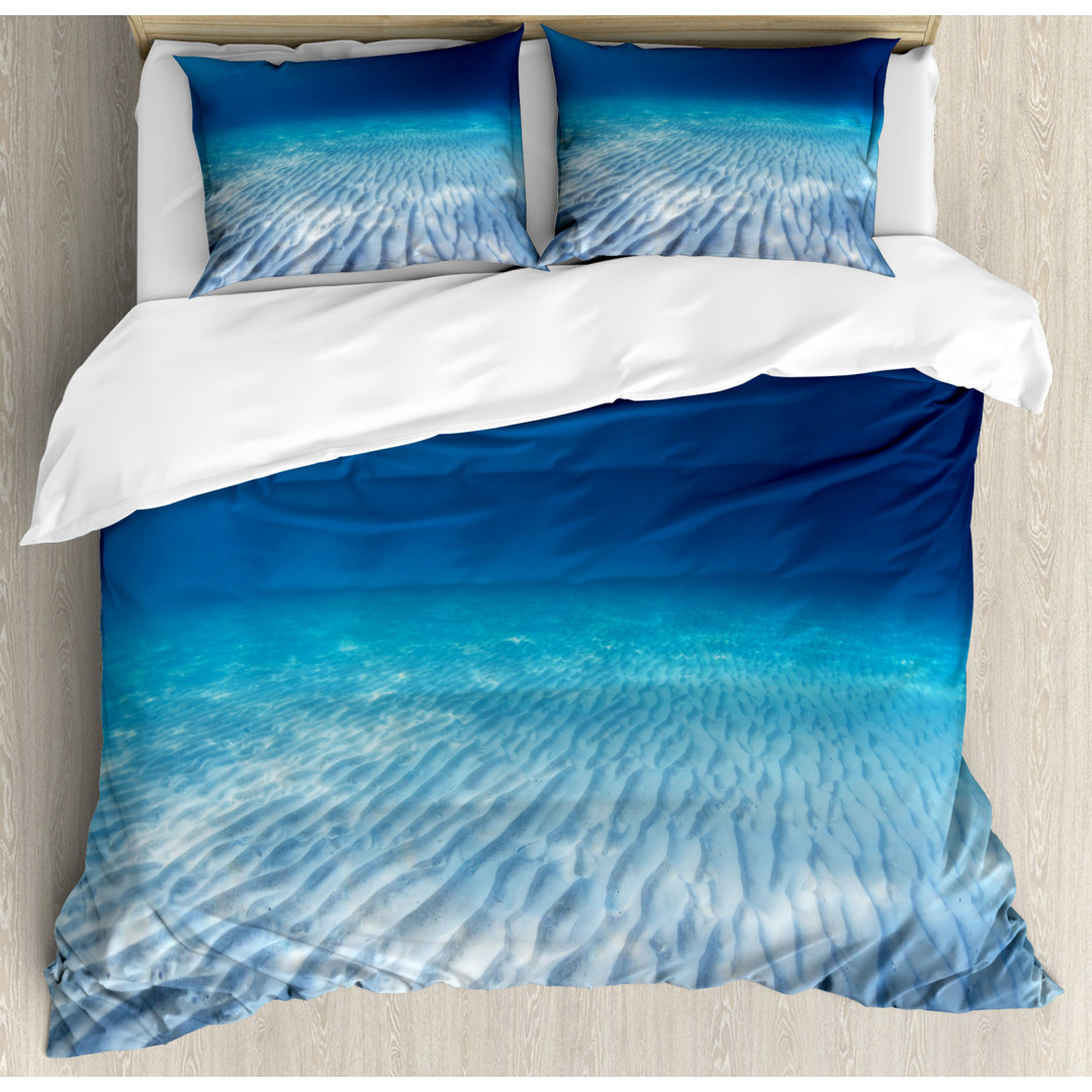 Coastal Duvet Cover Set Ambesonne 