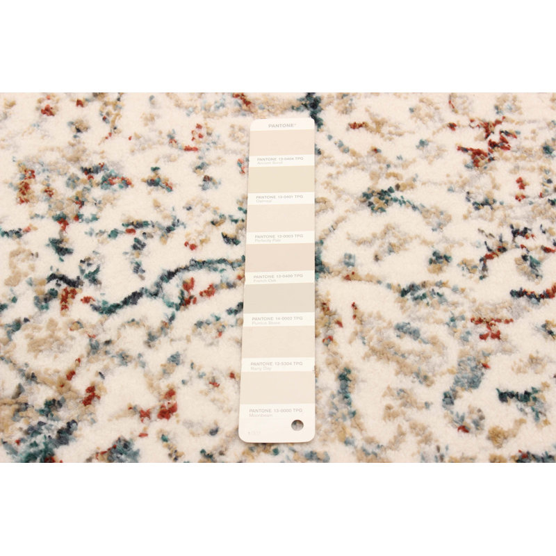 Tapis ivoire Bixuan, Rectangle de 5 pi x 8 pi