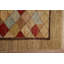 Tapis géométrique Gabbeh Kashkoli fait à la main 3 x 11