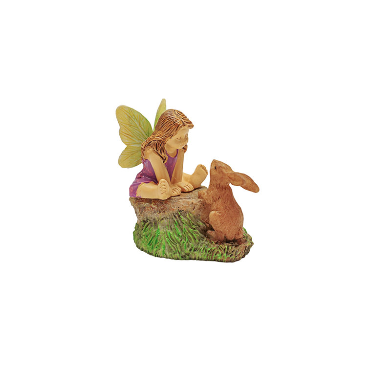 Accessoire de maison de poupée miniature fée