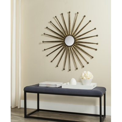 Metal Flat Wall Mirror