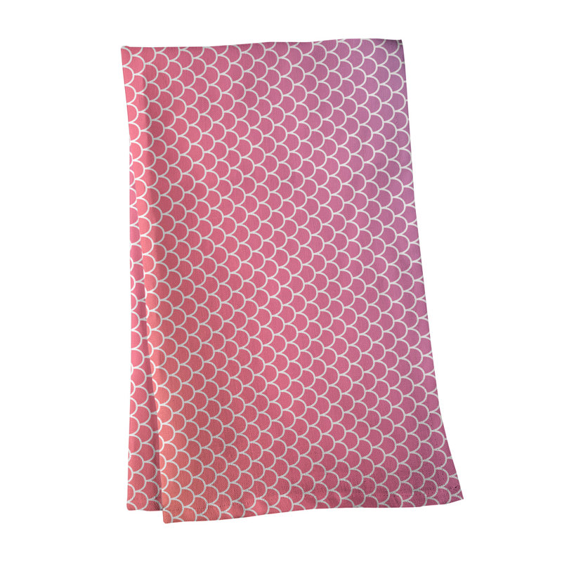 Tea Towel Kitchen Towel, Cotton Twill, Light Pink