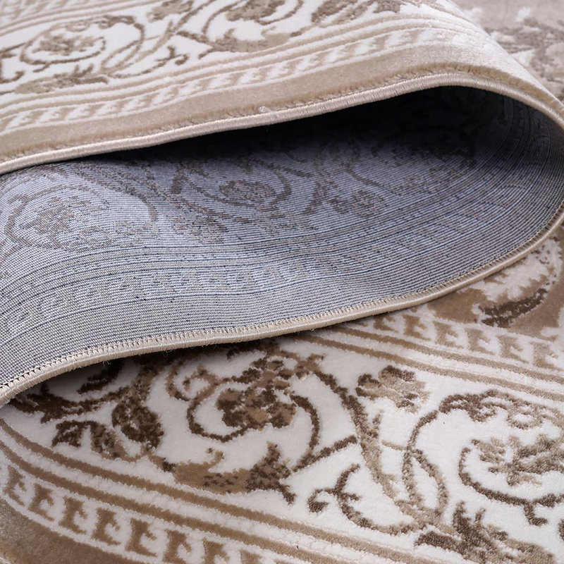Tapis turque Fresca-BEIGE, Rectangle 5 pi 3 po x 7 pi 2 po