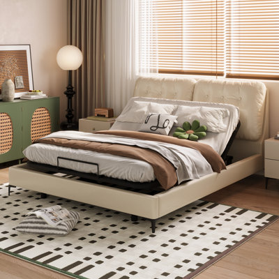 Boltz Adjustable Bed with Wired Remote and Quiet Durable Motor