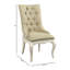 Chaise parsons rembourrée et capitonnée Shaylène