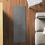 Tapis de bain 20 po x 30 po, de qualité spa, gris, doux au toucher, à séchage rapide, absorbant, antidérapant, en microfibre à poils longs, lavable à la machine en microfibre de qualité spa doux au toucher, à séchage rapide absorbant, non 0,75