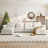 Modular Corner Sofa with Two Ottomans-114323340