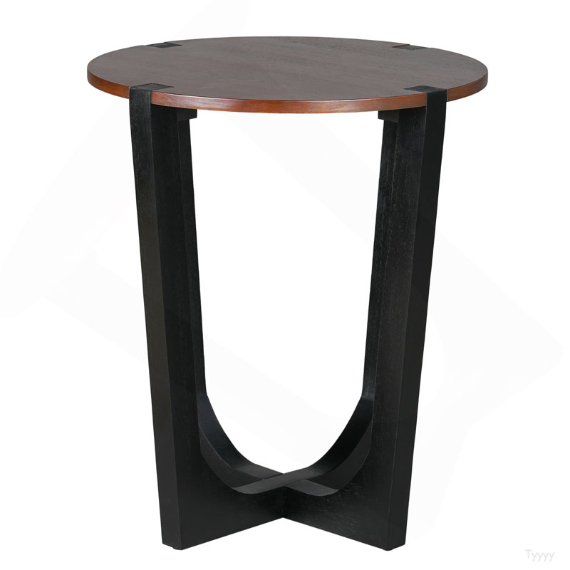 ACACIA SOLID WOOD SIDE TABLE(Only Including Table)