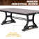 Barrington Coventry Indoor Ping Pong Table, 7-in-1 2-in-1 Dining Table with Metal Net