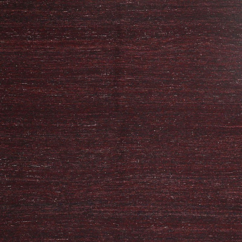 Tapis brun contemporain, Carré 3 pi
