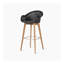 Edgard Outdoor Teak Bar Stool-1419546421