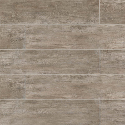 Santa Monica 7.75 in. x 35.44 in. Glazed Porcelain Tile