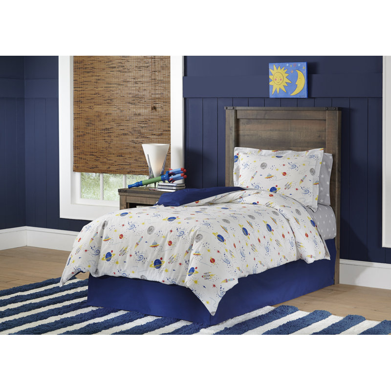 Space Cotton Percale Comforter, Queen