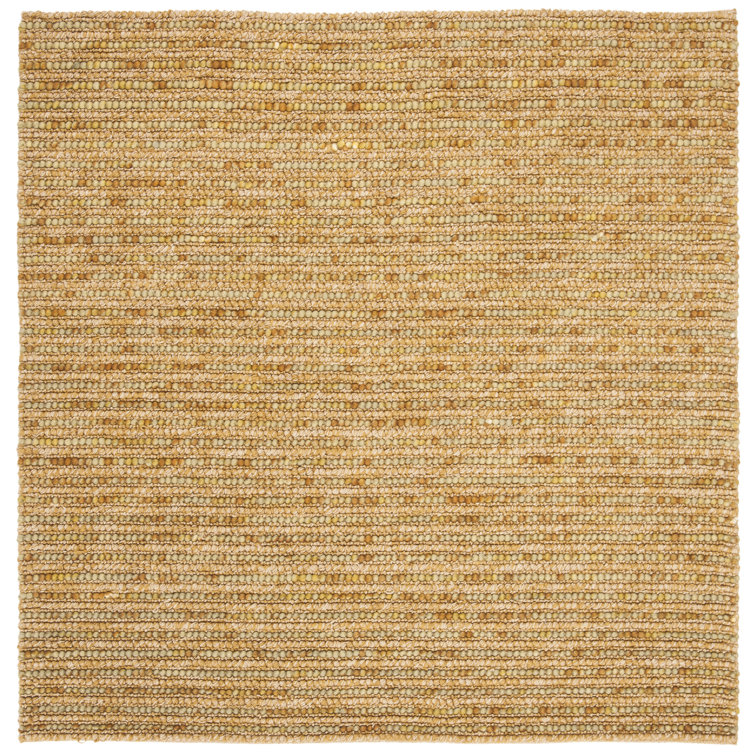 Ferrera Abstract Handmade Flatweave Gold Area Rug