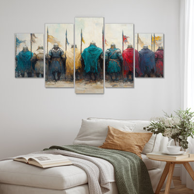 Viking Warriors Landscape II - Vikings Wall Art Print Set