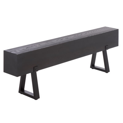 Vonette Steel Leg Bench