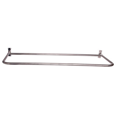 60'' D-Shaped Shower Curtain Rod