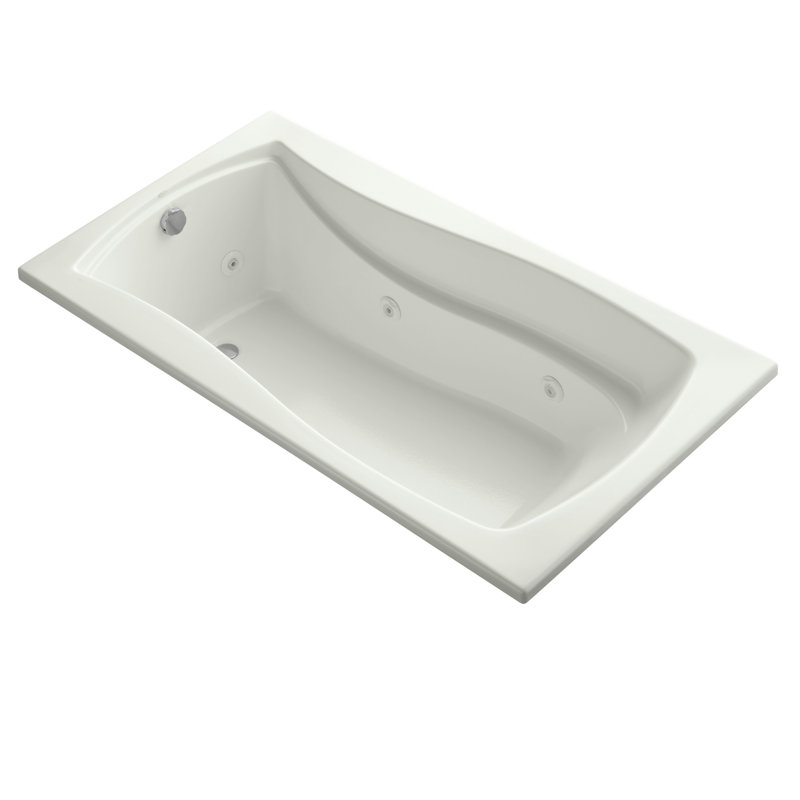 Mariposa 66" x 35.875" Whirpool Bathtub, Dune