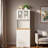 3-in-1 Vanity Table With Led Mirror,  Drawers, Flip-top Compartment And Storage Stool