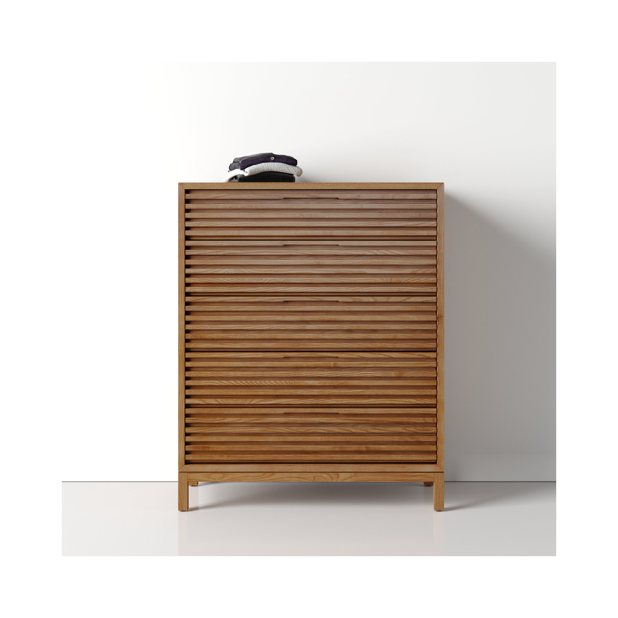 Finnian 5 - Drawer Dresser, Walnut