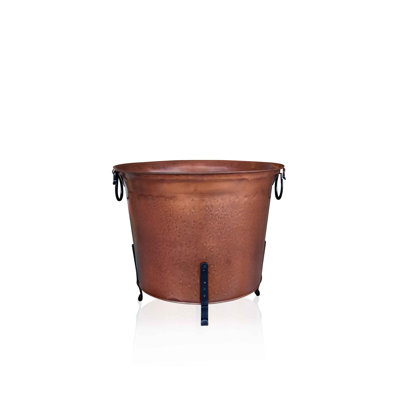 Nevis Metal Pot Planter