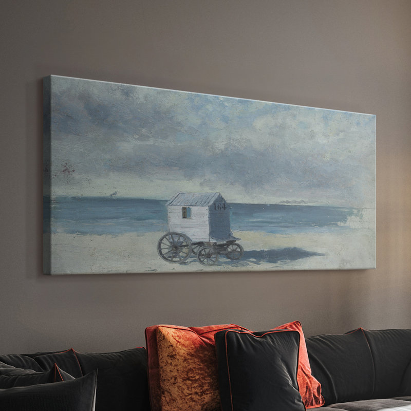 Série paysage - Dxlviii - Toile tendue avec châssis - Prêt à accrocher