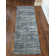 Davide 1228 Transitional Striated Blue Area Rug