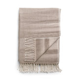 Cashmere Wool Throw Hand Woven Throw Blanket
