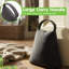 Nicola Spring - Herringbone Fabric Door Stops Set with Handle - Heart