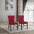 Ast 18.90'' H Tufted Linen Upholstered Side Chair-583017218