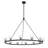Rashana 12 Light Matte Black Chandelier