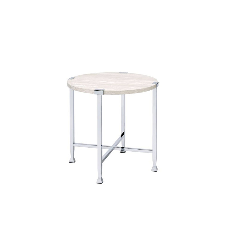 Table de bout Soffit, Blanc