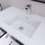 Ensemble de meuble-lavabo simple mural 35 po Hebersham-1102602218