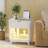 1 - Drawer Led Nightstand With Storage, End Table With Built In Light