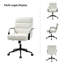 Chaise de bureau en cuir Anagrace avec support lombaire-469467475