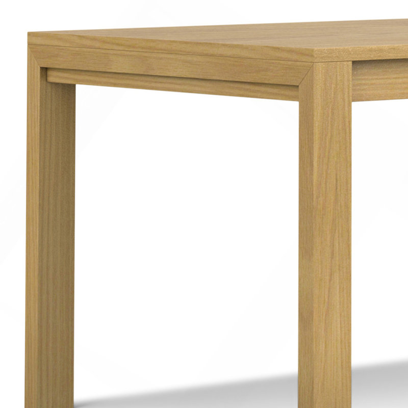 Table de salle à manger Wilson en placage de chêne