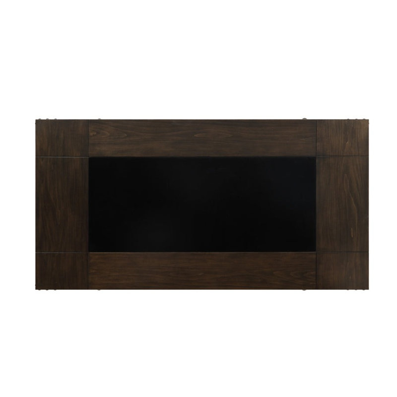Ensemble de salle à manger rectangulaire Makela L 69 po x l 36 po, Rouge