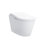 Toilette intégrée à double chasse 1,0 ou 0,8 GF TOTO® NEOREST® LS, blanc coton avec bordure en nickel