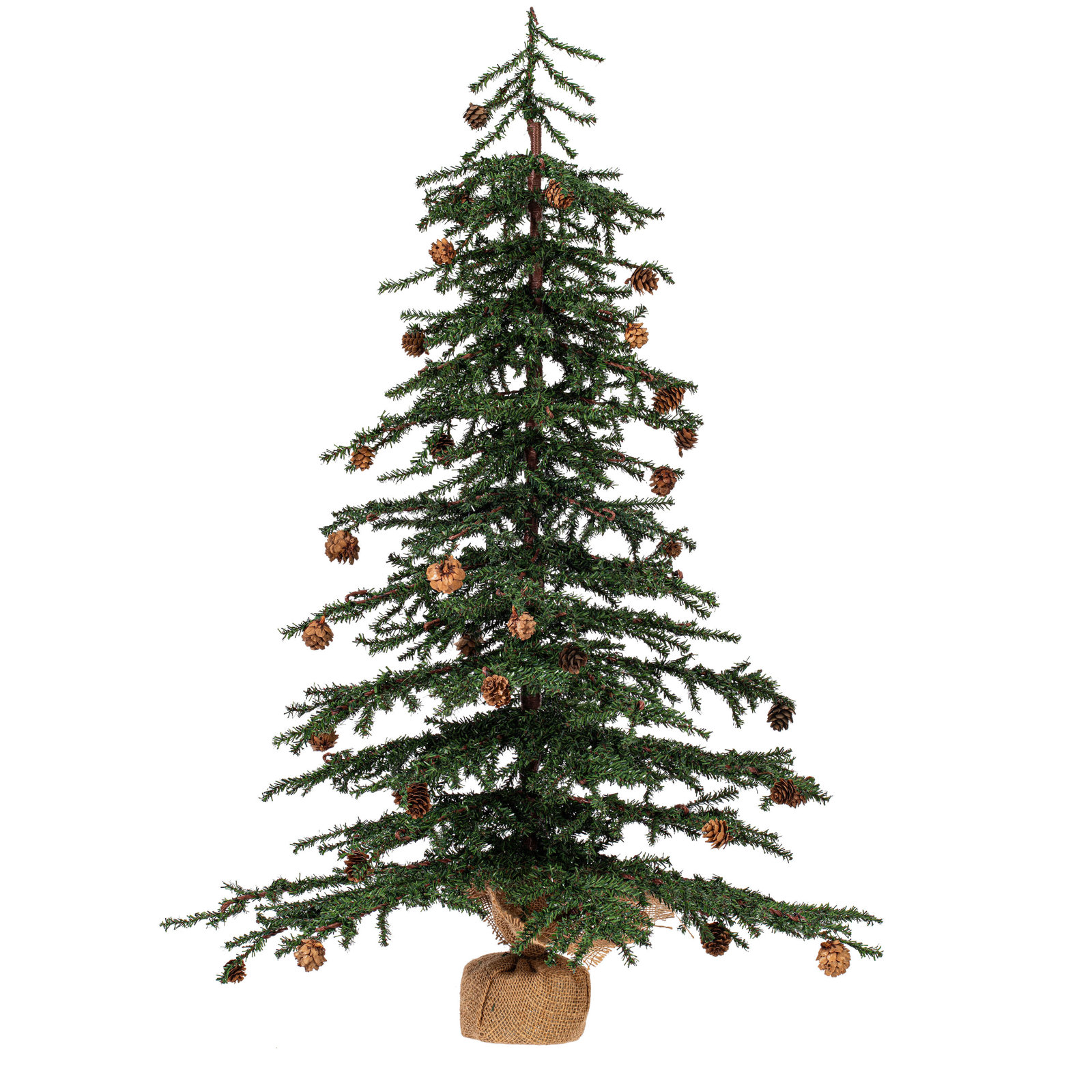 Eastport 3.5' Pre-Lit Pine Christmas Tree, 3' H, Unlit