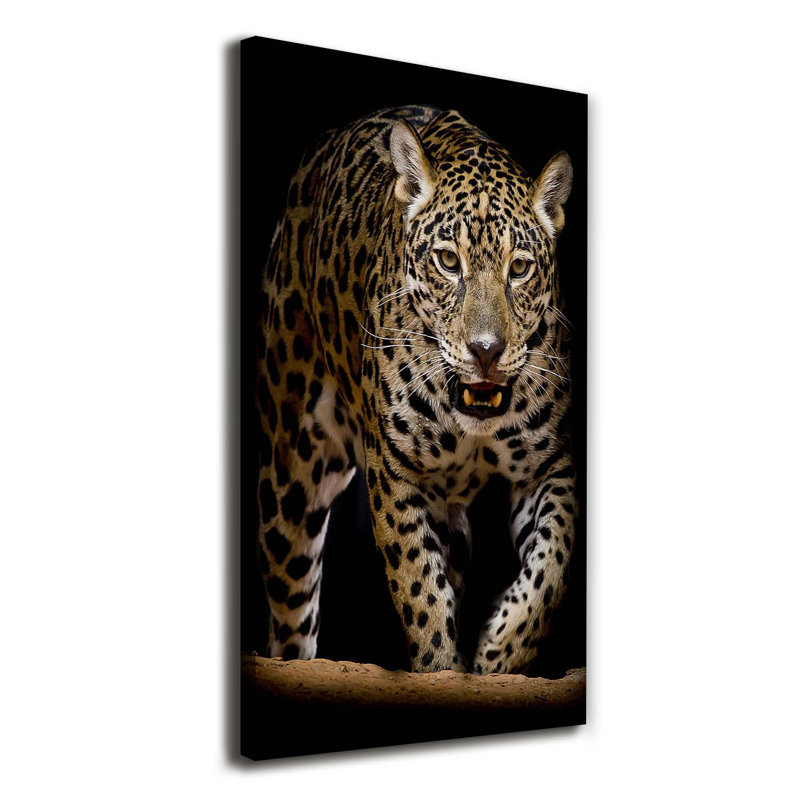 Jaguar - Wrapped Canvas Print, 140cm H x 70cm W