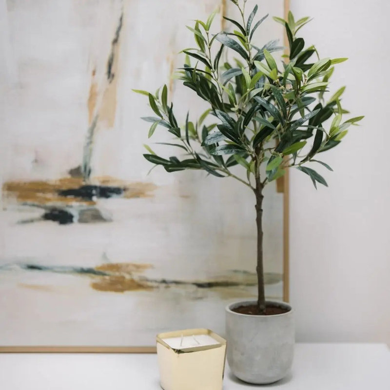 29" Artificial Olive Trees