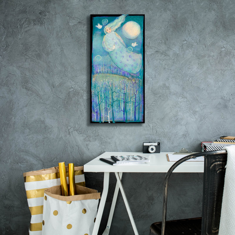  «Moondancer» par Sue Davis, art mural sur toile, 12 po x 24 po, H 24 po x l 12 po