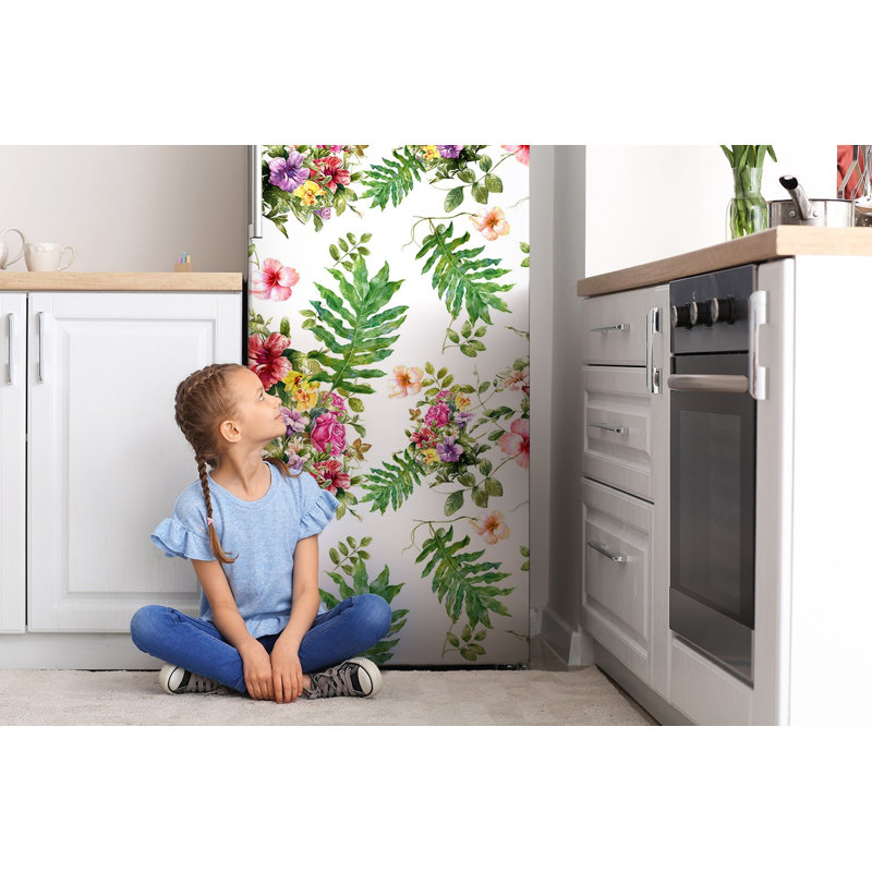 Plants & Flowers Door Decal