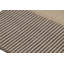 Rug & Kilim’S Accent Kilim, Square Rug In Textural Cream And Gray Stripes