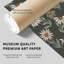 Motif floral rétro de marguerites non encadrées-1325848719
