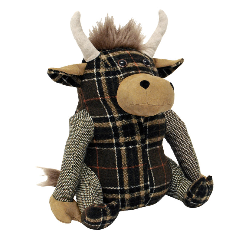 Highland Cow Fabric Door Stop