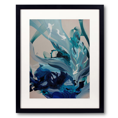 Floating Away Print by Novi Lim
