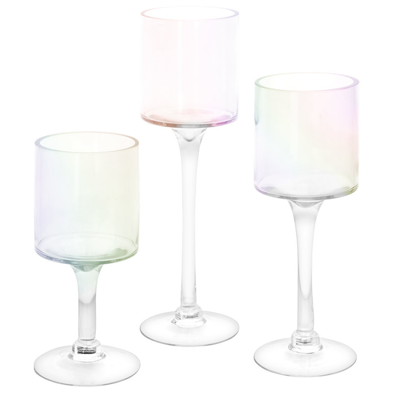 Verre 11,75 po H, Irisé