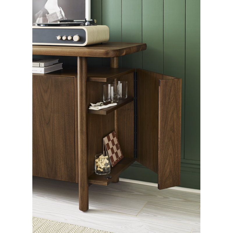 Walnut Grove Credenza - Wood Top
